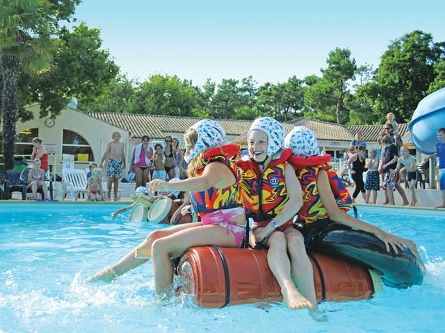 Park life: many holiday parks organise pool activities