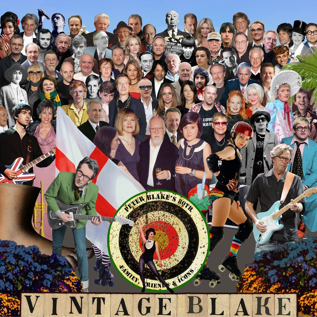 Sir Peter Blake selects the British icons of his life to mark his 80th birthday celebrations at Vintage Festival