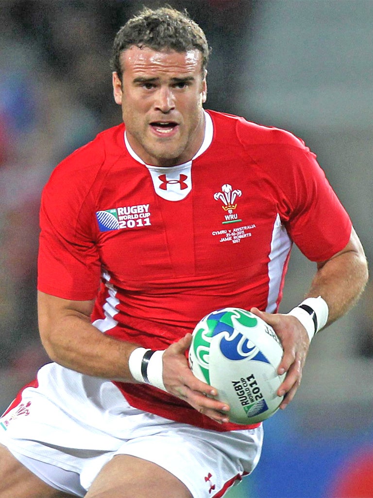 Jamie Roberts will now concentrate on his degree in medicine