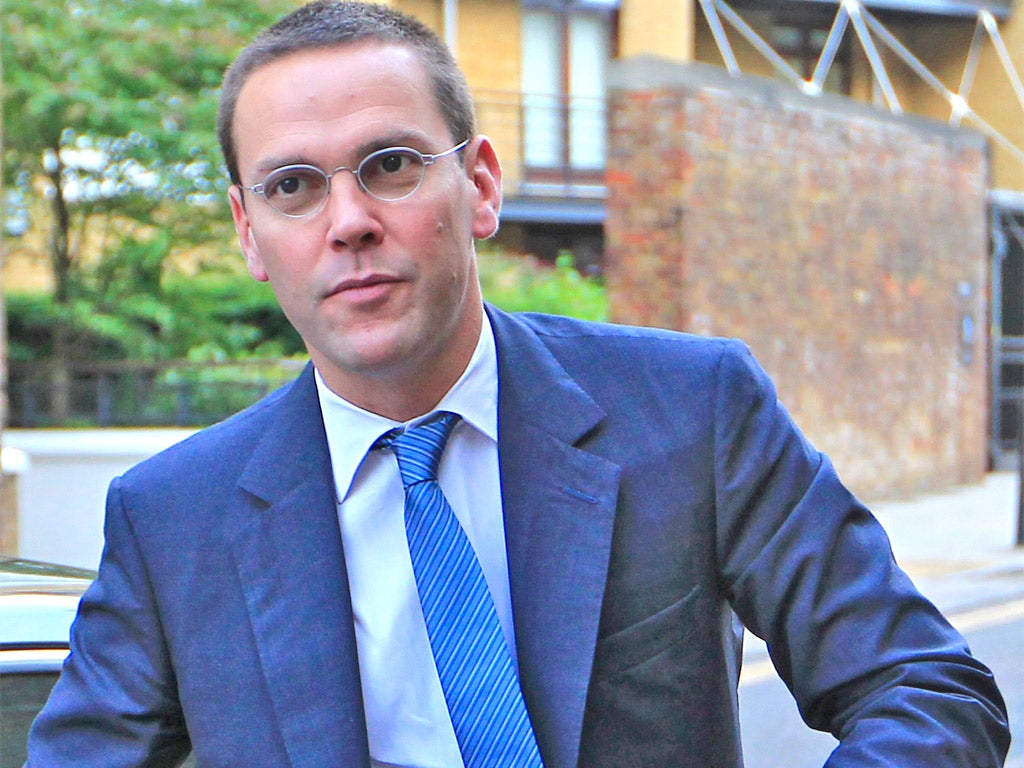 James Murdoch said he feared that his role at BSkyB could have become 'a lightning rod'