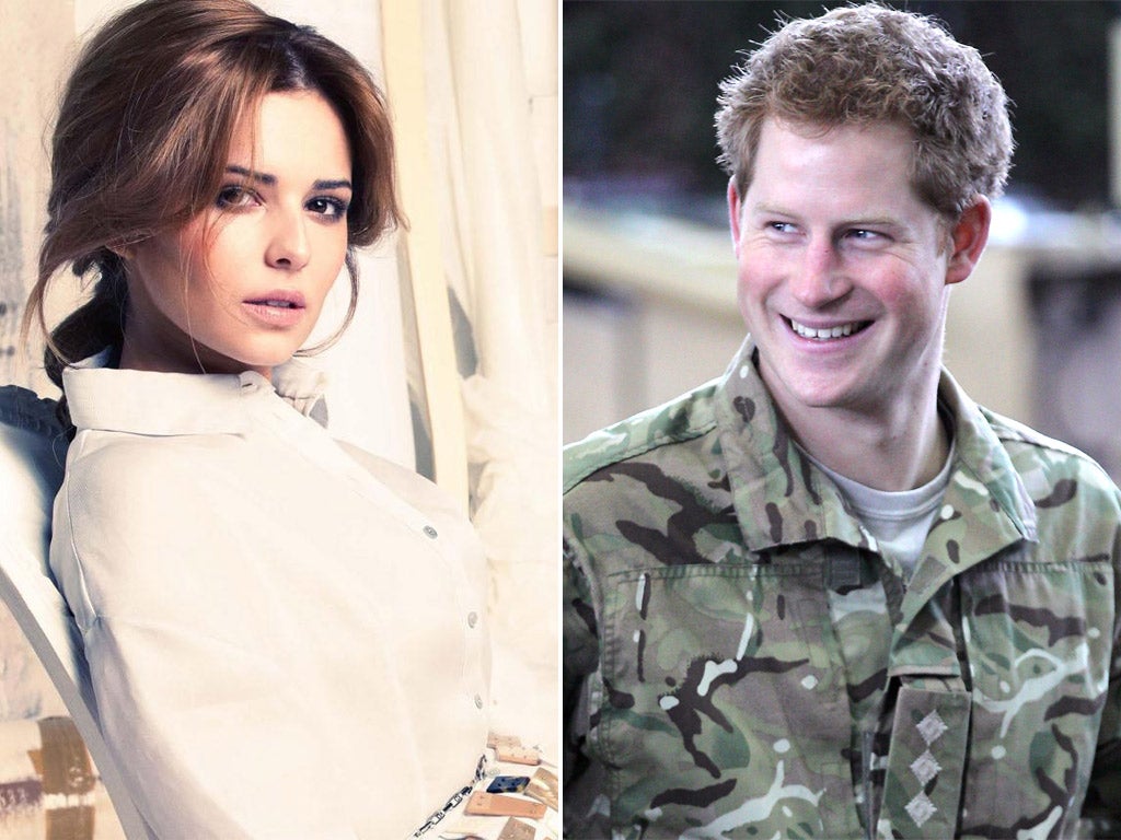 Cheryl Cole told 'Marie Claire' that she married Prince Harry in a dream