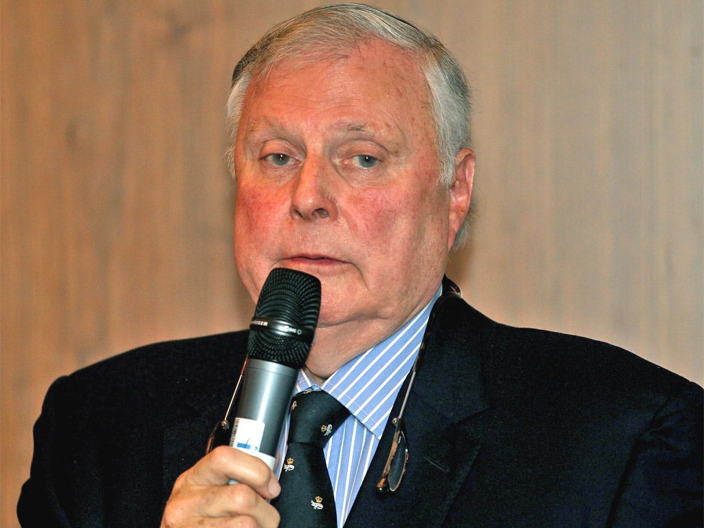 BBC golf commentator and honorary Wentworth member, Peter Alliss