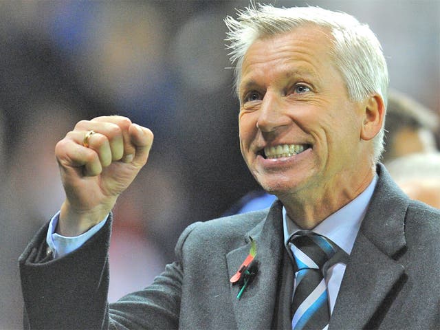 Alan Pardew wants Newcastle to clinch a Europa League spot this season