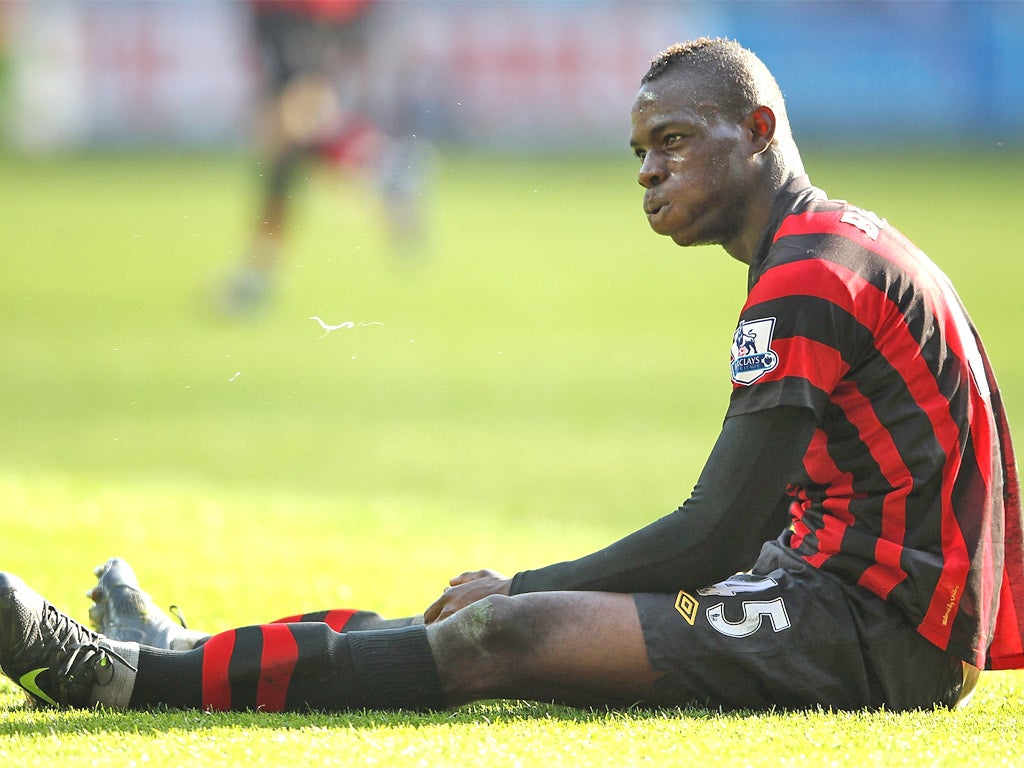 Elite players such as Mario Balotelli have excellent cognitive functions
