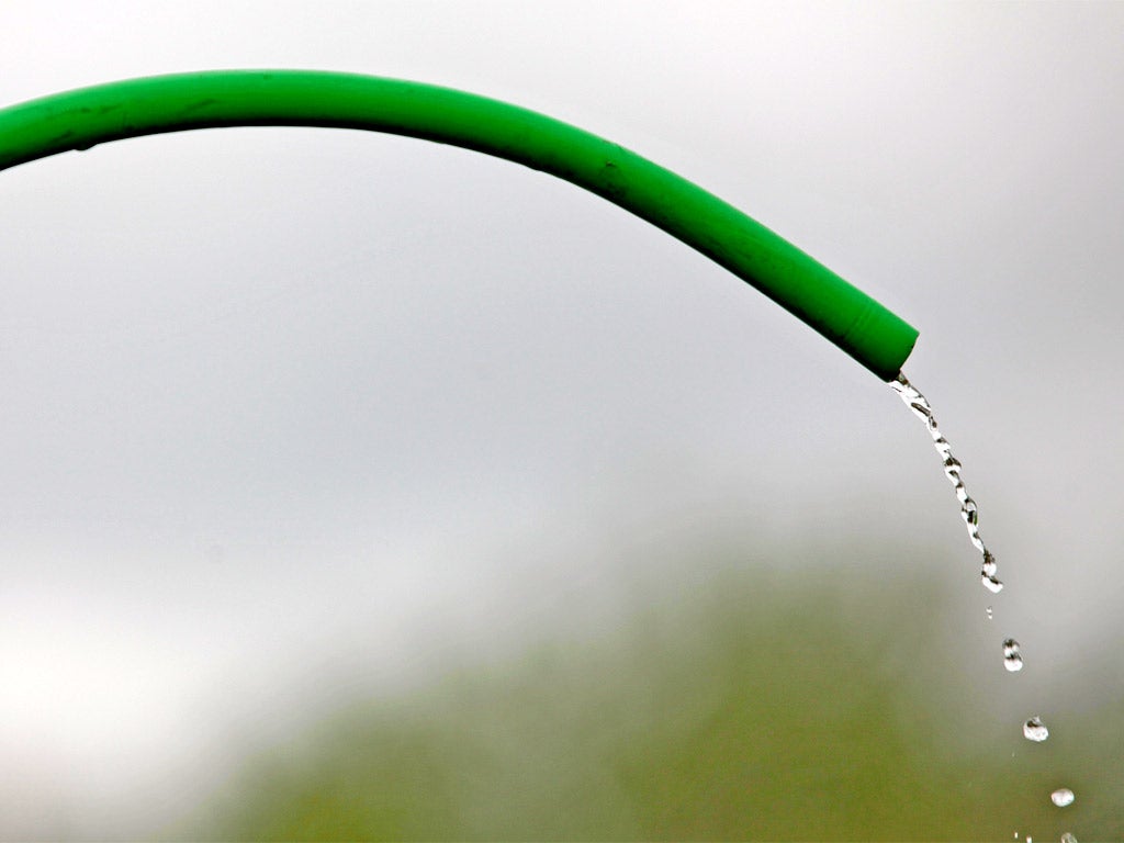 The hosepipe ban will be 'self-policing' but penalties can still be enforced underlaw