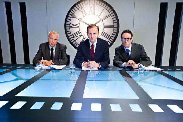 Steve Pemberton, Mark Gatiss and Reece Shearsmith star in 'Horrible Histories' on CBBC