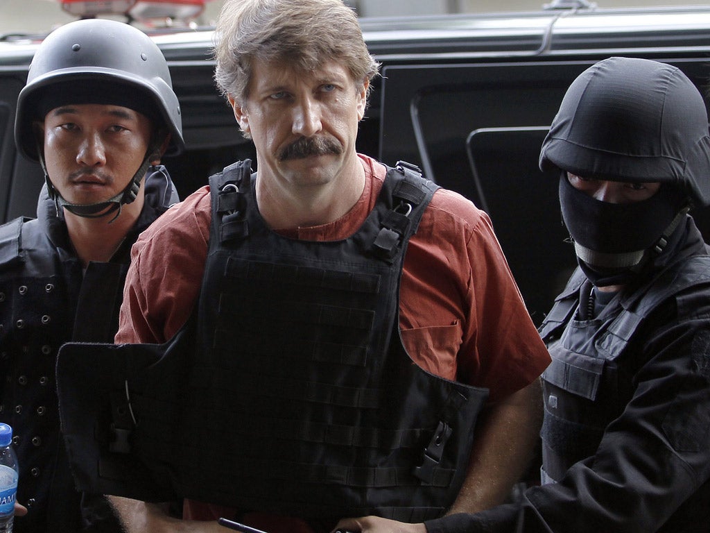 Viktor Bout was convicted after a month-long trial last October; the former Soviet military intelligence officer made a fortune from arms deals