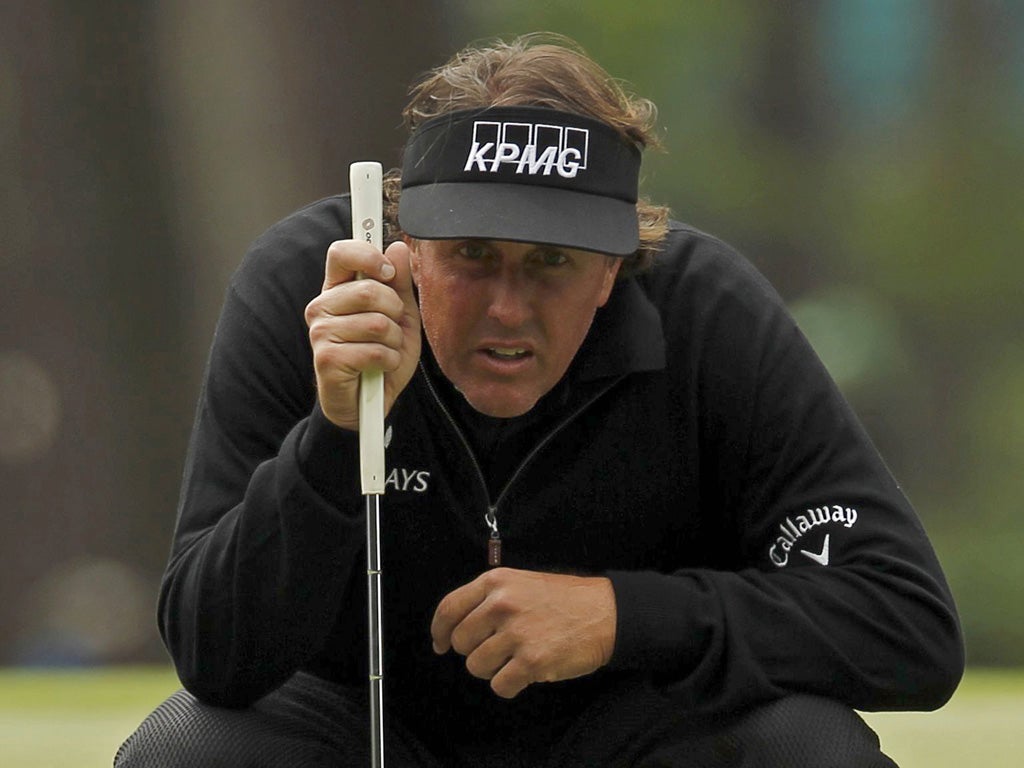 Phil Mickelson struggled early on but can bounce back