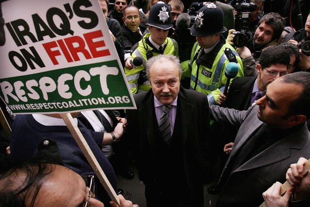 George Galloway is treated as eccentric or a rogue but was a lone voice against devastating Iraqi sanctions
