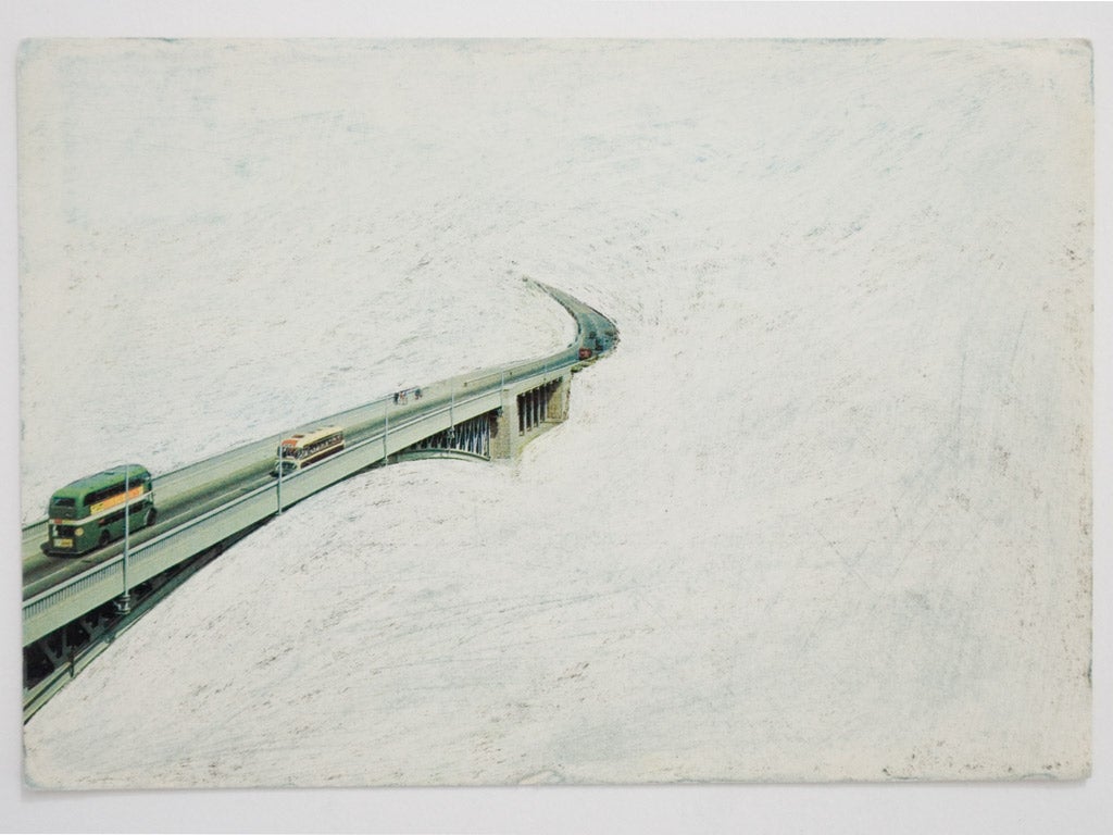 Bridge (White Curve - Green and Yellow Bus) by Tim Davies (2009-11)