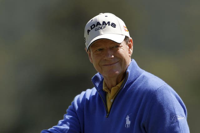 Tom's gone: Tom Watson was 'very disappointed' not to make the weekend