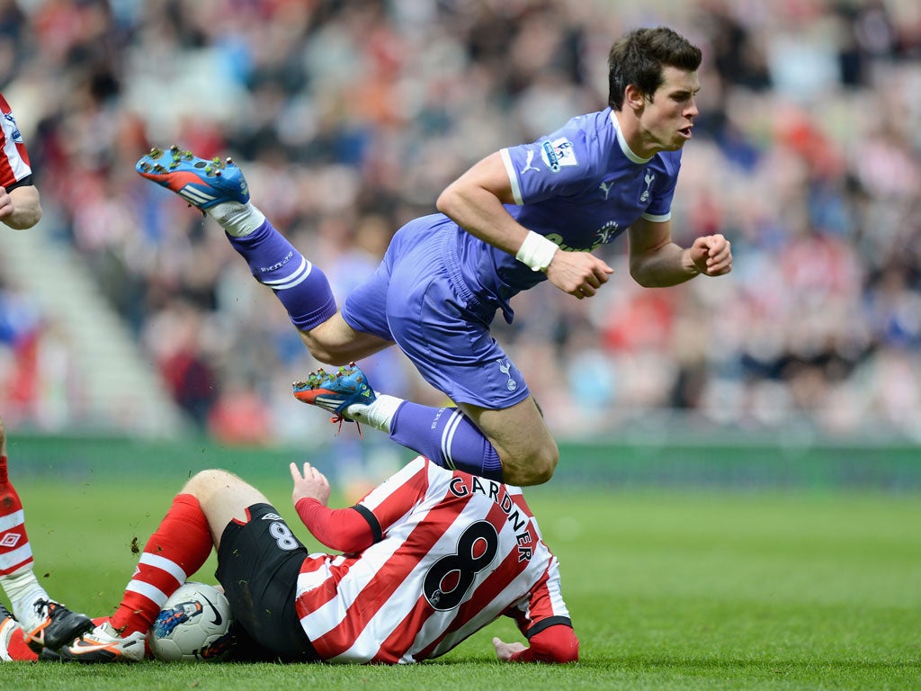 Slide show: Craig Gardner's tackle stops Gareth Bale scoring a late goal