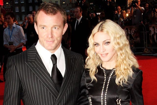 <b>Marrying up: Madonna and Guy Ritchie</b><br />The multimillionaire singer has working-class roots, unlike her film director ex-husband Ritchie, whose ancestors include baronets