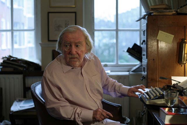 Keith Waterhouse, author of Billy Liar, in later life