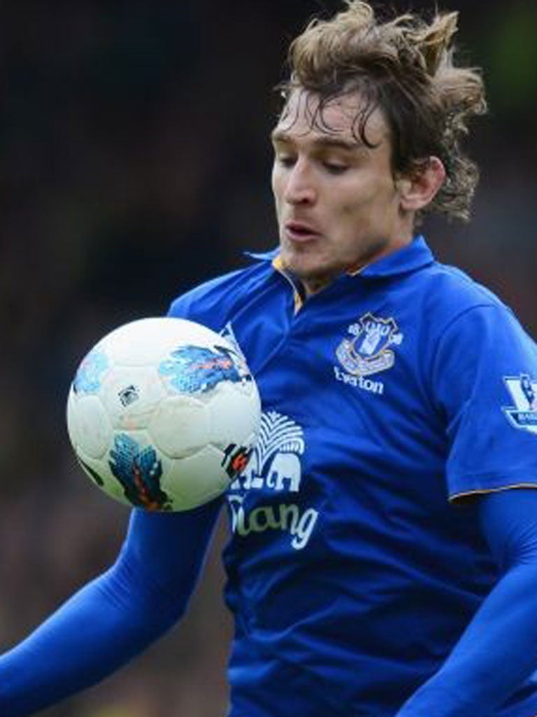NIKICA JELAVIC: The signing from Rangers has given Everton’s attack extra confidence