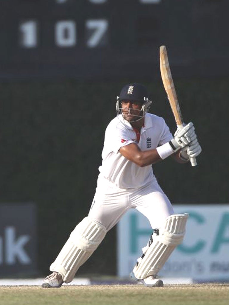Samit Patel scored 40 runs from three innings for England