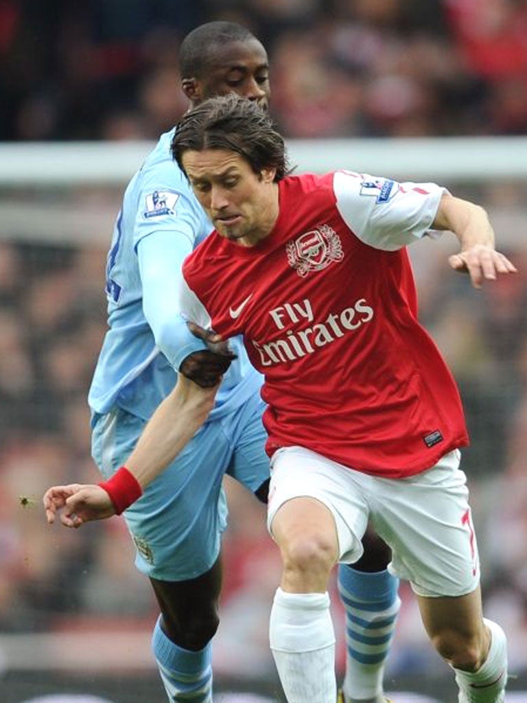Tomas Rosicky’s fine form has helped save Arsenal’s season