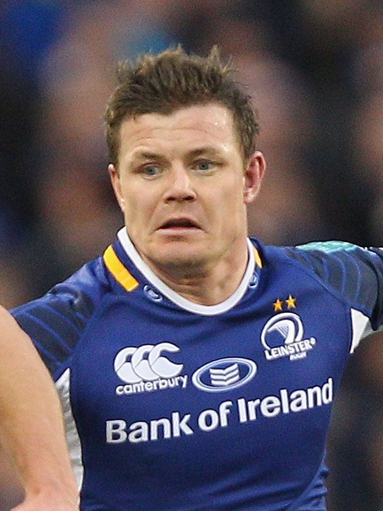 BRIAN O’DRISCOLL: The Irish international scored a try on his return to cup action