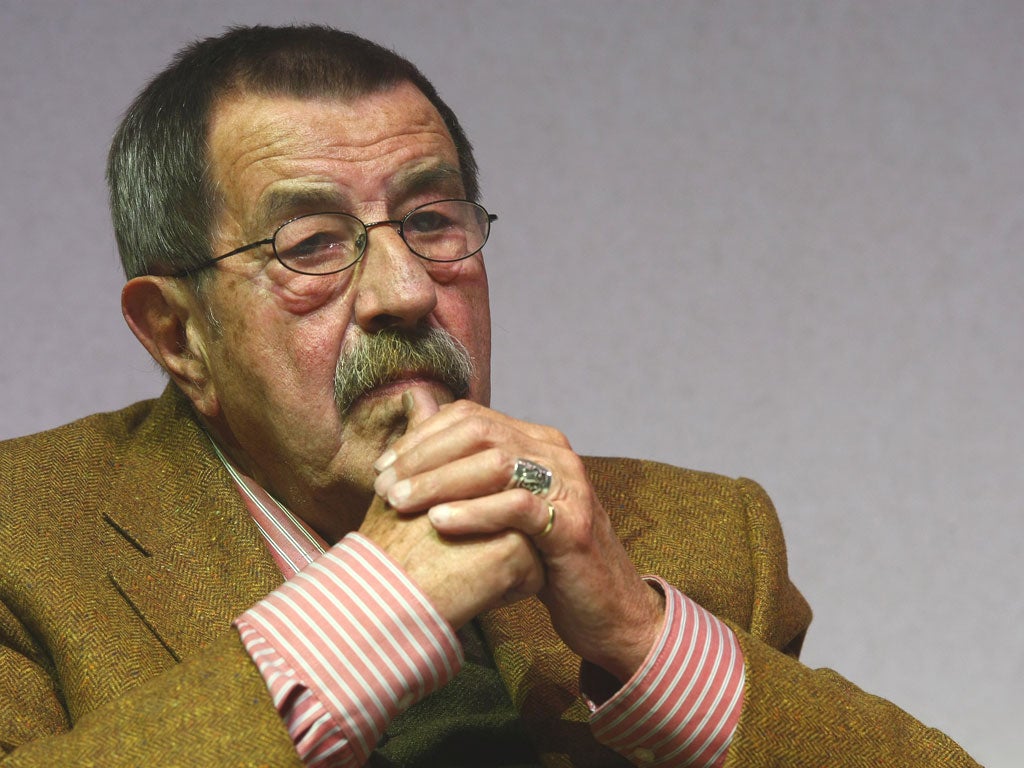 GUNTER GRASS: The poet’s work ‘What must be
said’ states that Israel is a threat to world peace