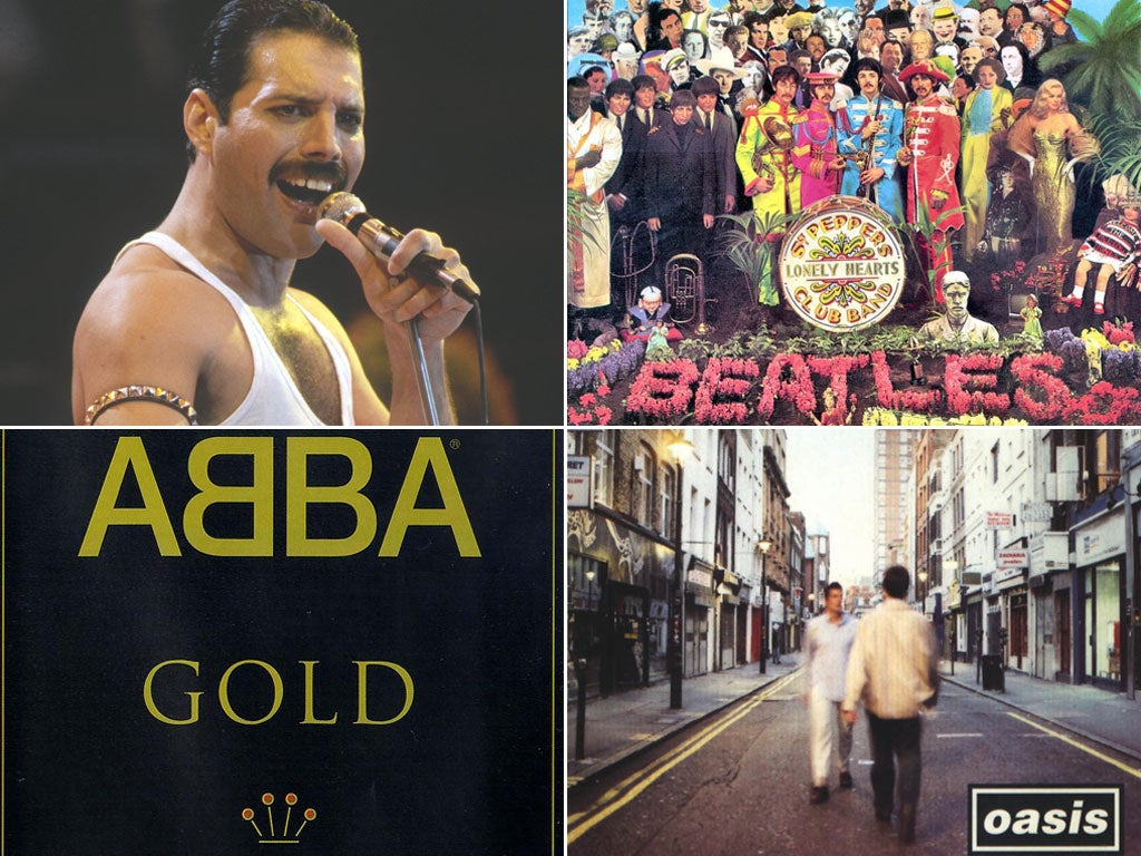The top 40 album releases reveal that the tastes of the
British public are nothing if not eclectic