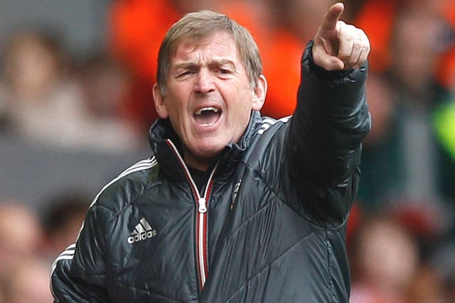 KENNY DALGLISH: The Liverpool manager thinks his team have been the victims of injustice