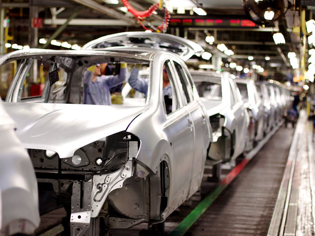 The Sunderland plant will eventually produce five separate cars