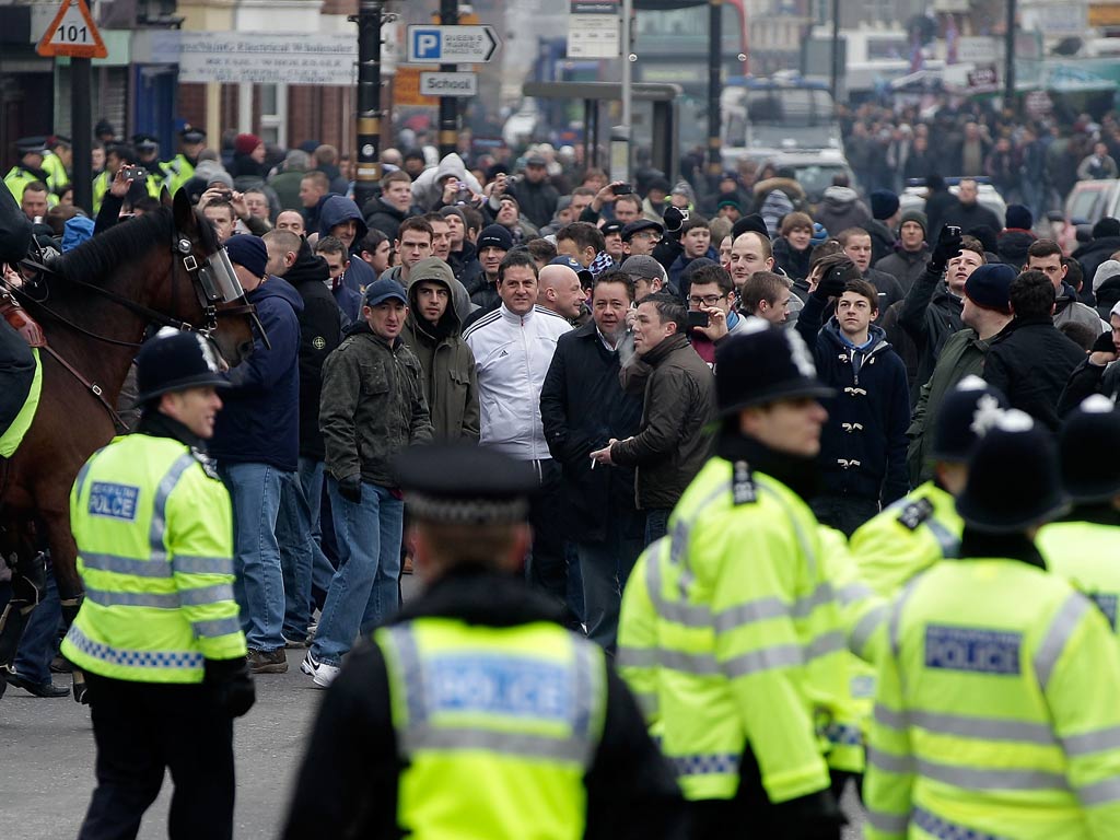 Policing of football matches