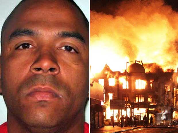 Gordon Thompson has been jailed for starting a huge fire that destroyed House of Reeves in Croydon