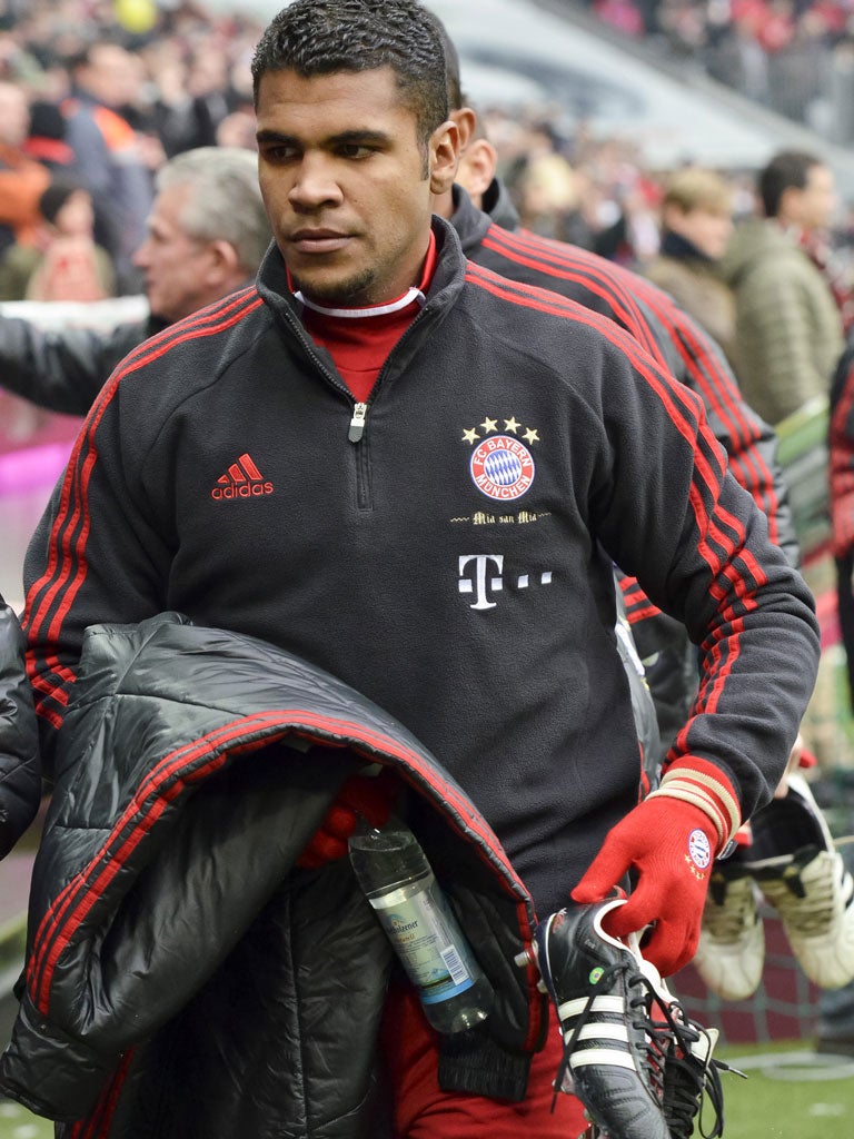 Breno has hardly featured for Bayern this season