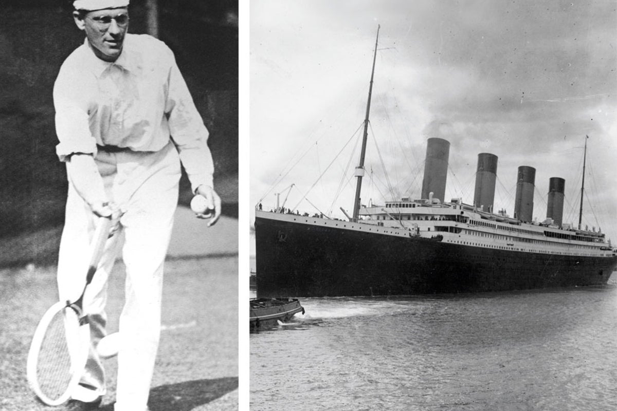 The amazing tale of tennis and the Titanic | The Independent | The ...