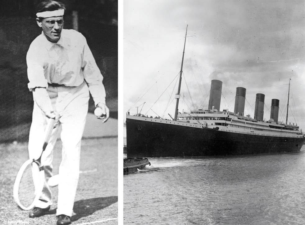 Karl Behr was returning to New York on the Titanic from a business trip