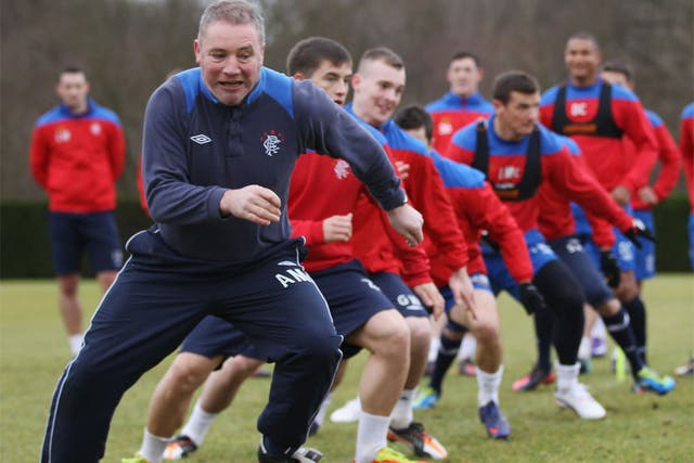 There is still no news on a takeover of Rangers for manager Ally McCoist and his players