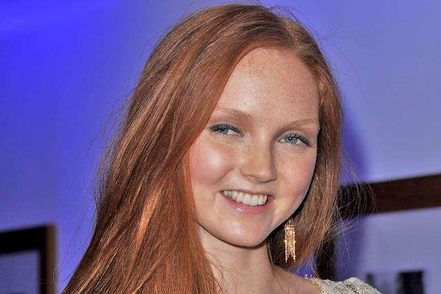 Actress and model Lily Cole