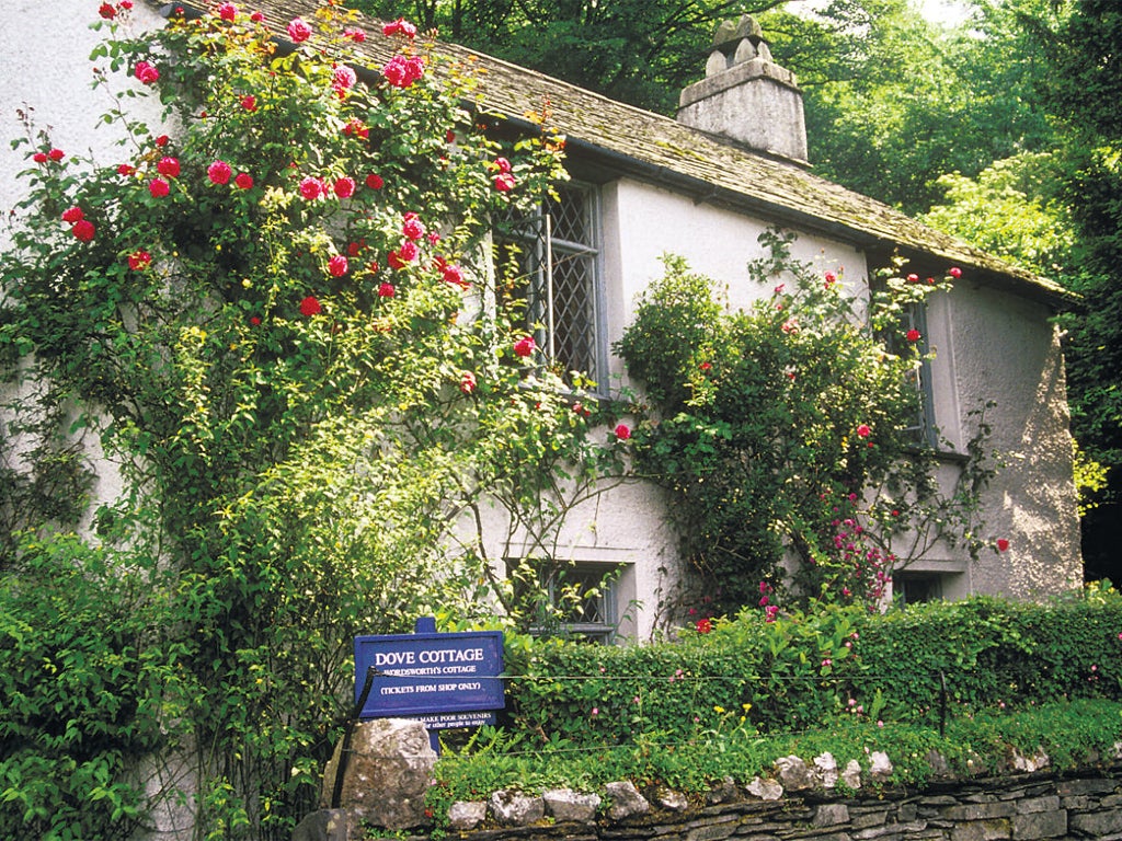 Dove cottage provides an ideal location for reflection