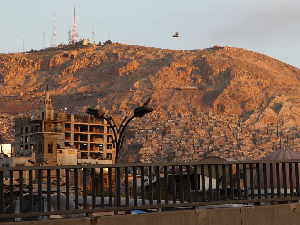 Damascus and its suburbs were calm today