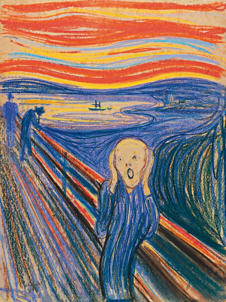 Edvard Munch’s ‘The Scream’ which Sotheby’s are selling in New York