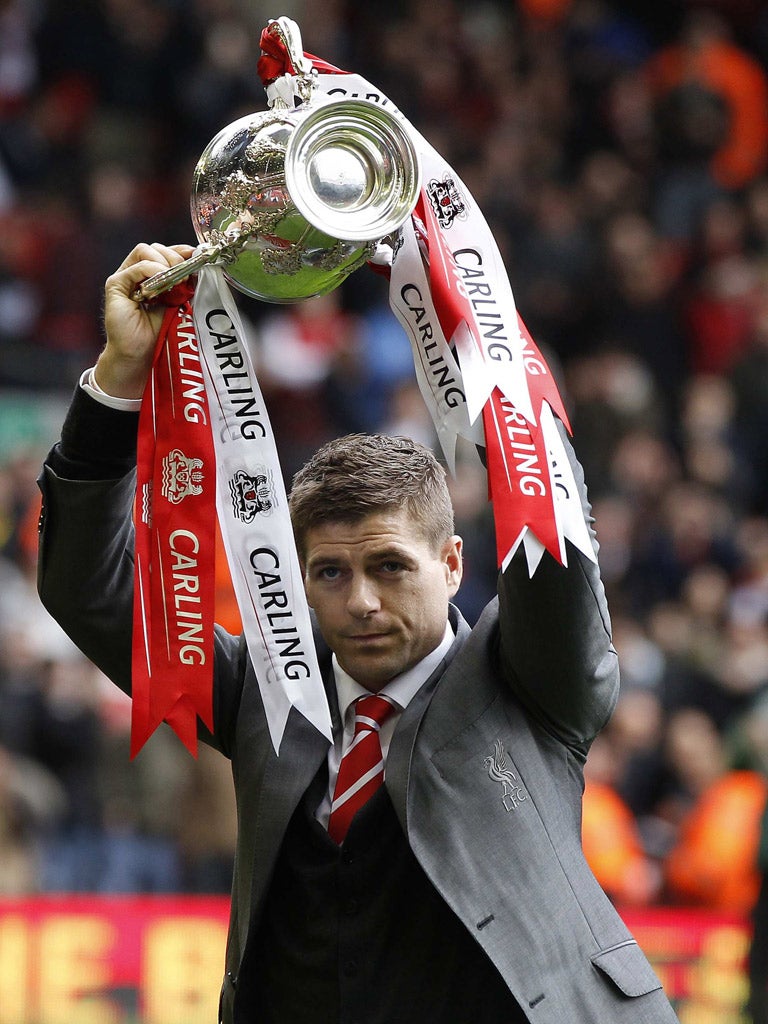 Steven Gerrard needs to add the FA Cup to the League Cup