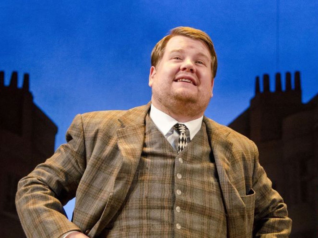 It’s not cricket: parts of One Man, Two Guvnors, starring James Corden,have been changed so New York audiences can understand it