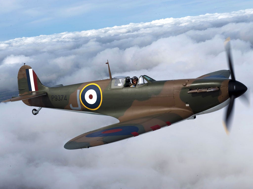 Although around 21,000 Spitfires were built during the war effort, only 35 are believed to be in flying condition today.
