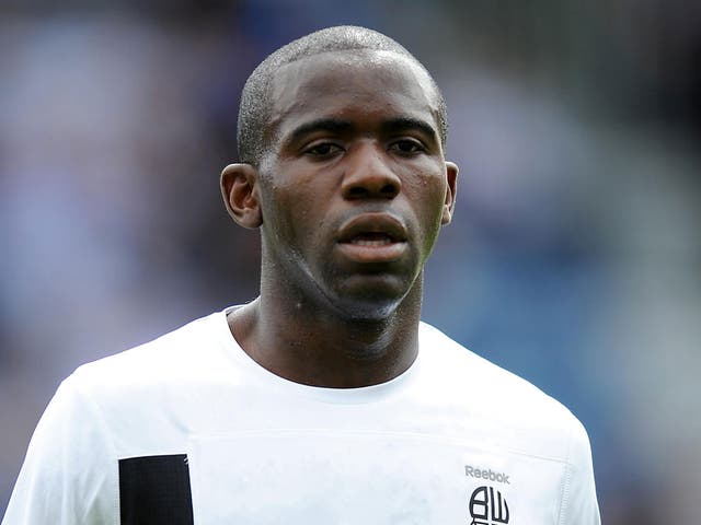 Bolton's Fabrice Muamba collapsed on the pitch last month