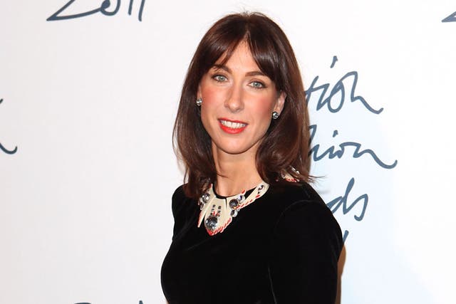 Samantha Cameron: a high-flyer with a wealthy background