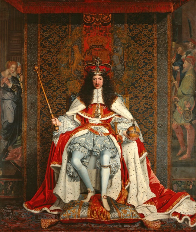 Charles II by John Michael Wright