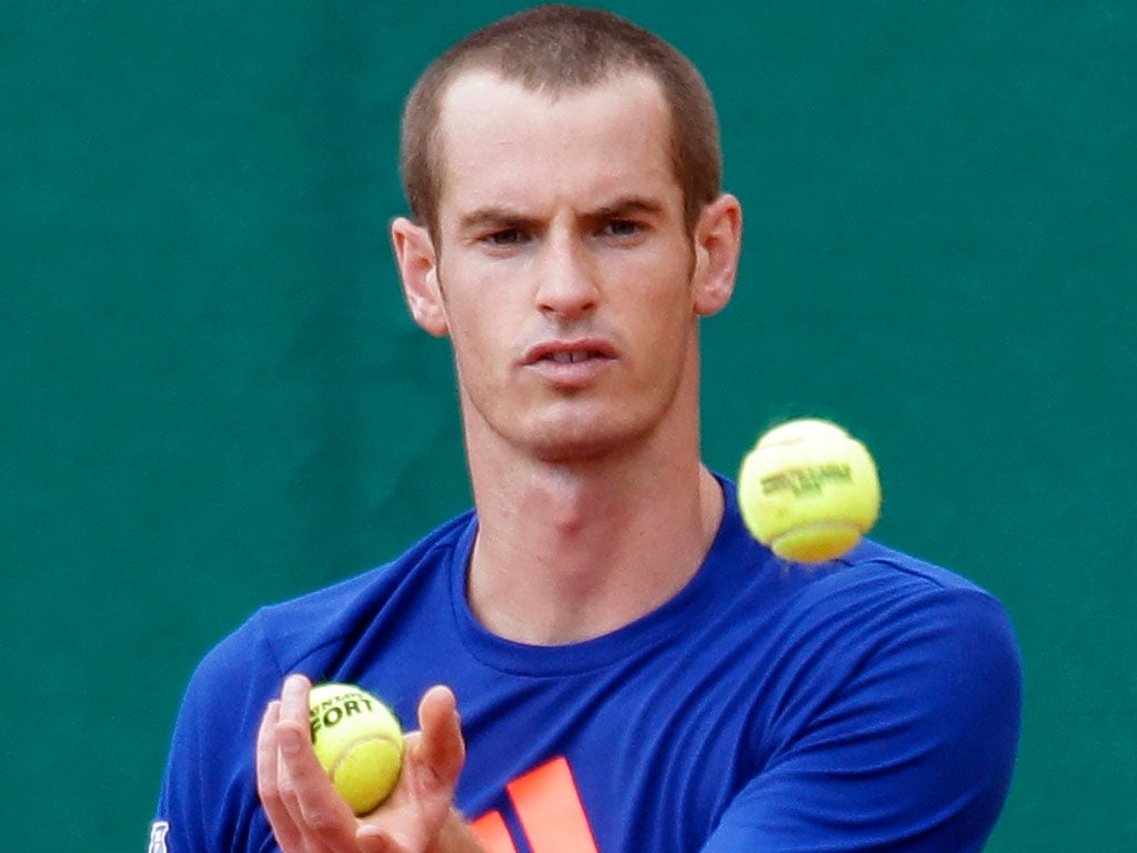 Andy Murray sports a new short-haired look in Monte Carlo
