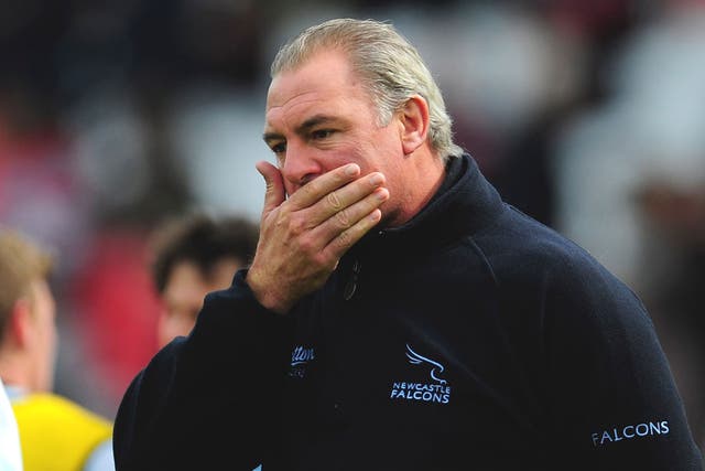 GARY GOLD: Newcastle’s coach said his players have
responded well to the challenge of staying up