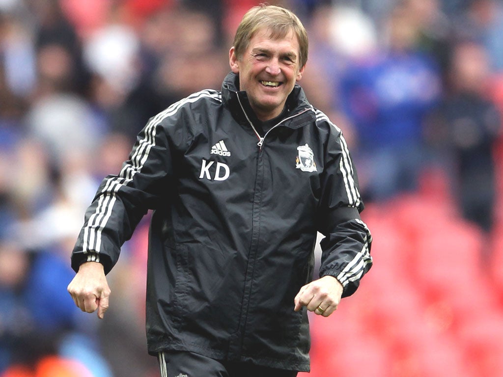 KENNY DALGLISH: Admitted to being ‘battered’ by Liverpool’s recent dip in results