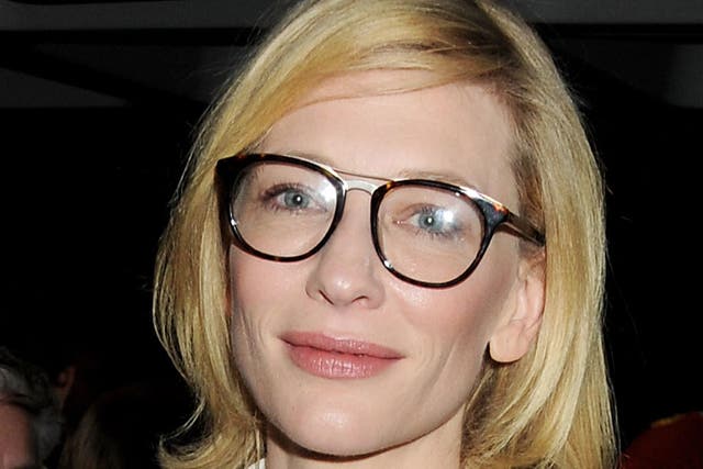 Cate Blanchett plays a lonely graphic designer on 'Big and Small' play at the Barbican theatre