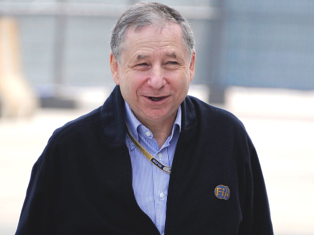 JEAN TODT: The president of the FIA has insisted the
Bahrain Grand Prix will go ahead on Sunday