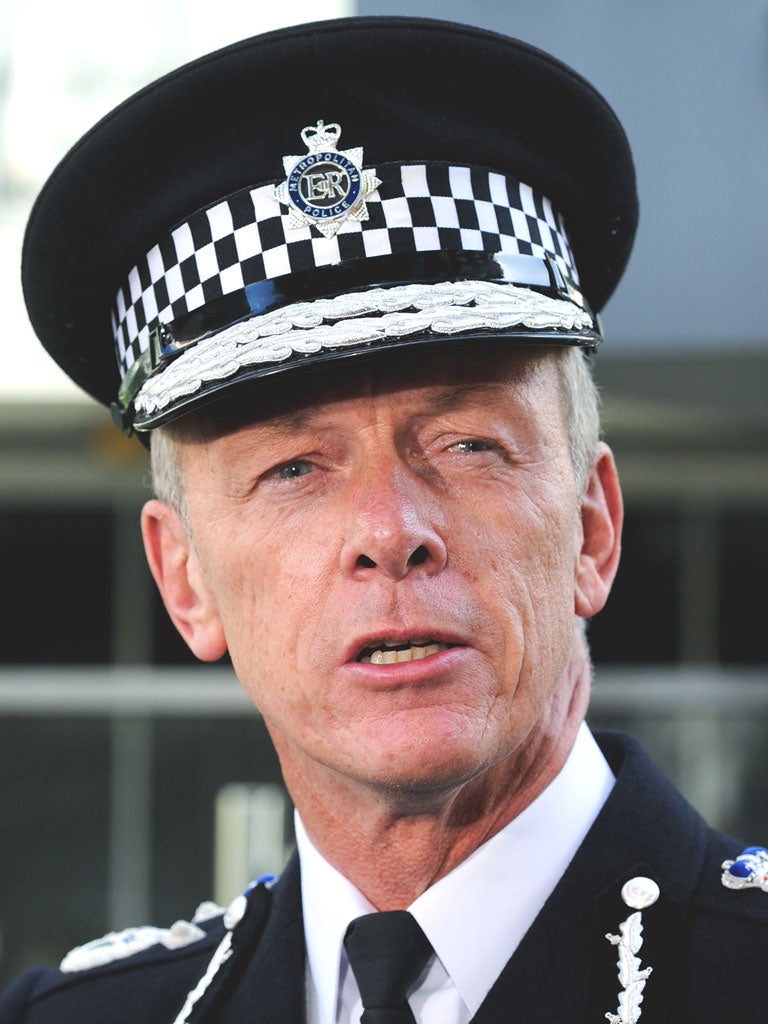 Sir Bernard Hogan-Howe will be questioned by a Commons committee