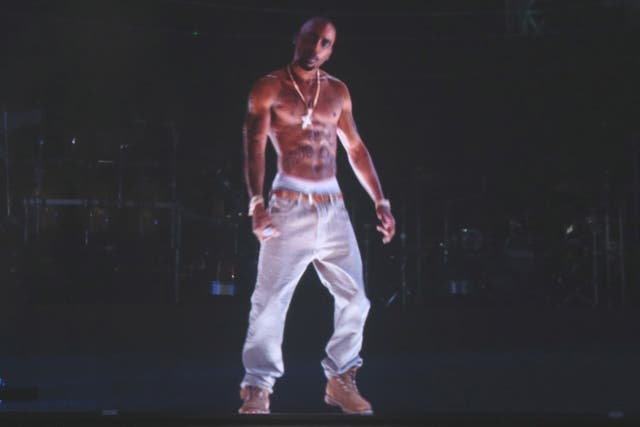 Holler for holograms: the late Tupac Shakur at Coachella  making virtual appearance