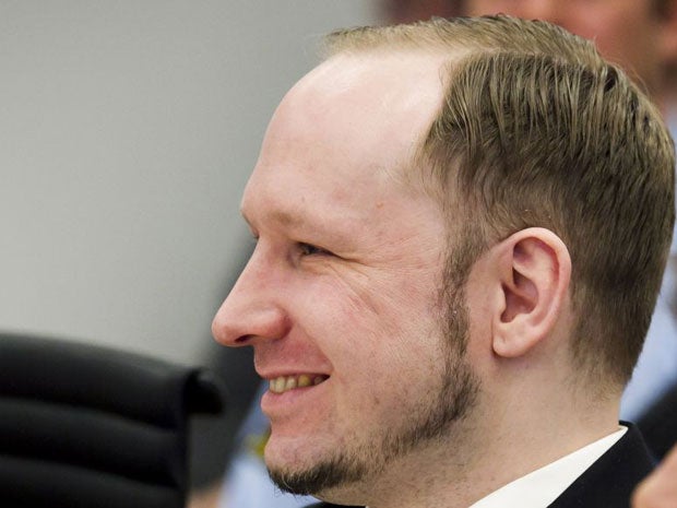 Anders Breivik defended his massacre of 77 people today